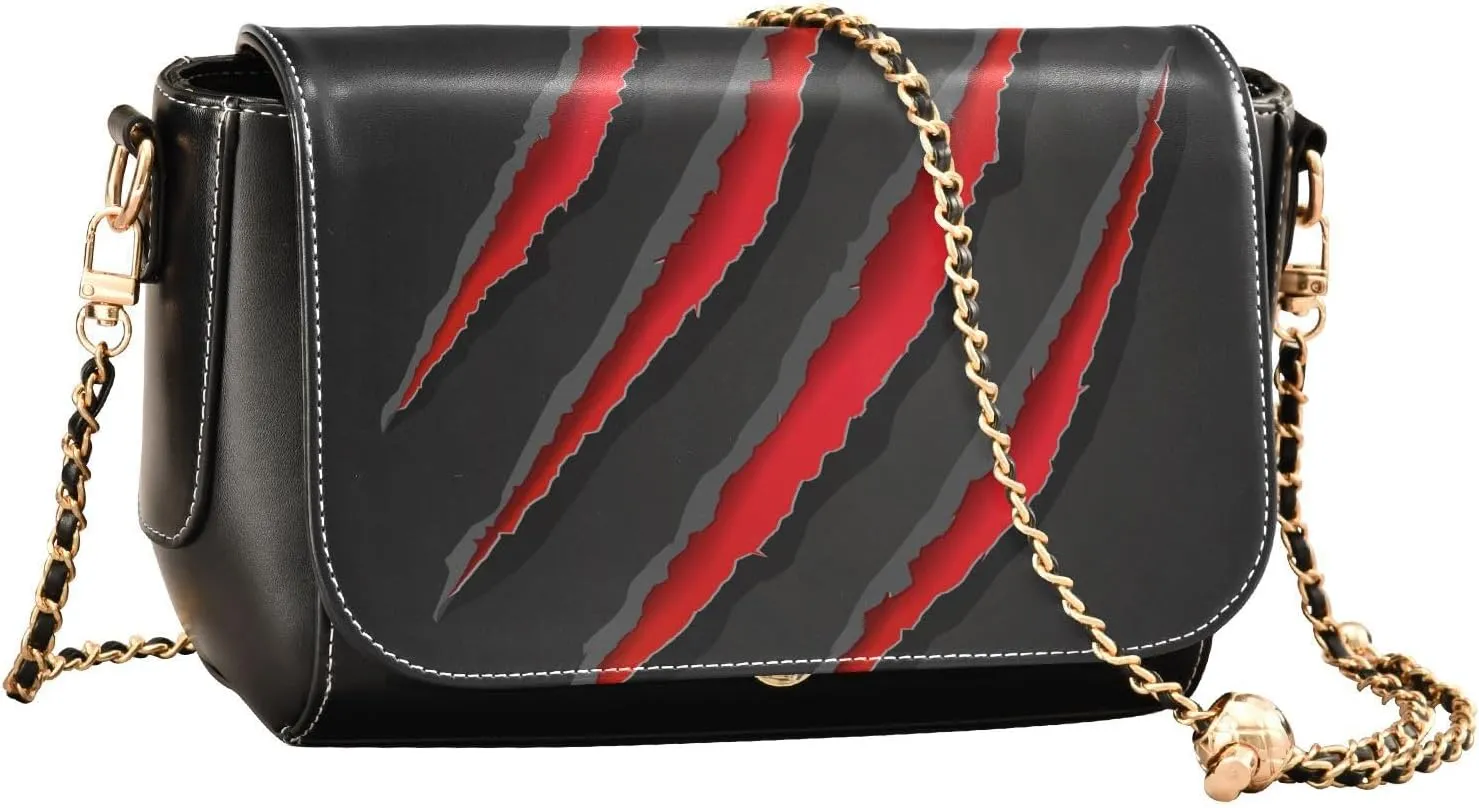 Crossbody Bags for Women Trendy Women's Black Shoulder Bag Small PU Leather Flap Cross Body Bag Handbags