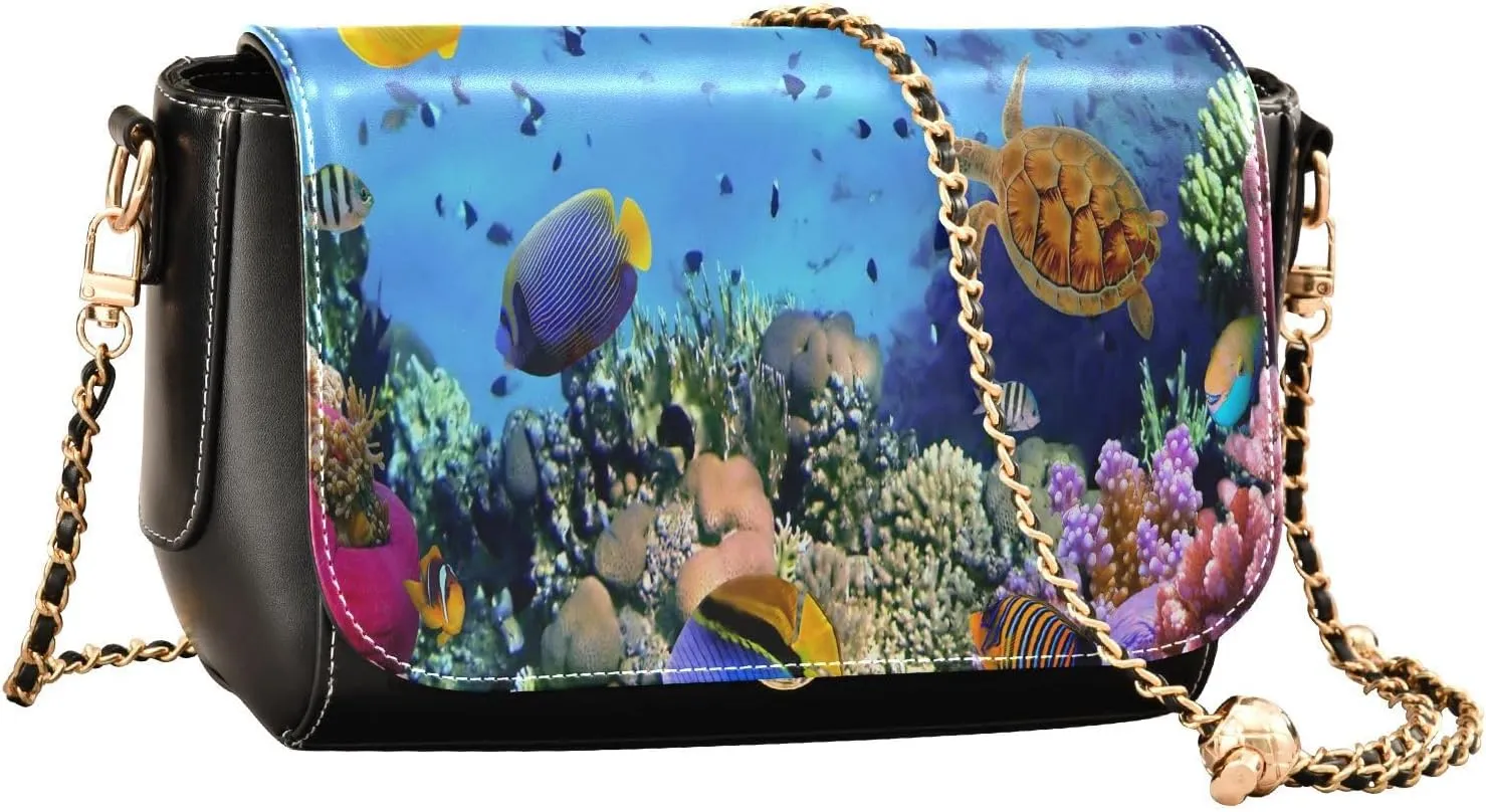 Crossbody Bags for Women Trendy Women's Black Shoulder Bag Small PU Leather Flap Cross Body Bag Handbags