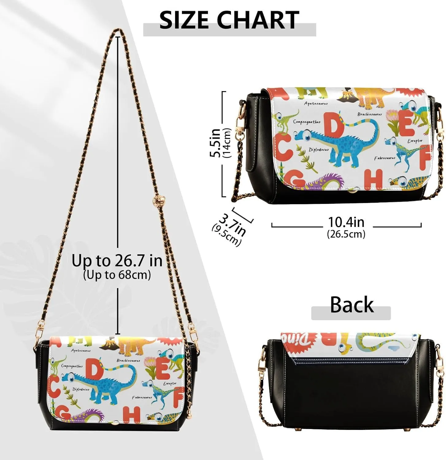 Crossbody Bags for Women Trendy Women's Black Shoulder Bag Small PU Leather Flap Cross Body Bag Handbags