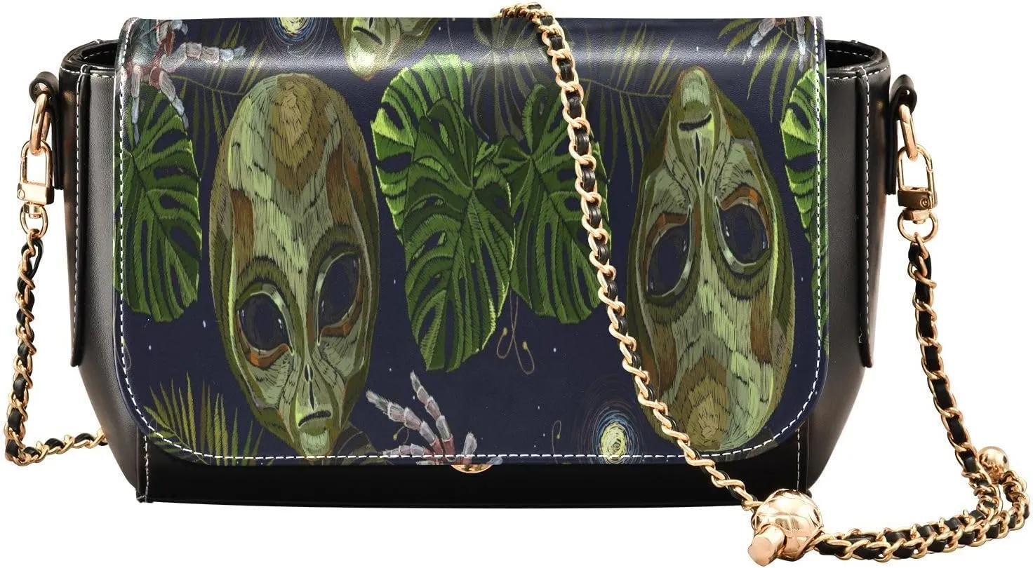 Crossbody Bags for Women Trendy Women's Black Shoulder Bag Small PU Leather Flap Cross Body Bag Handbags