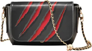 Crossbody Bags for Women Trendy Women's Black Shoulder Bag Small PU Leather Flap Cross Body Bag Handbags