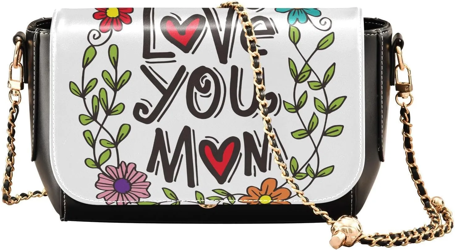 Crossbody Bags for Women Trendy Women's Black Shoulder Bag Small PU Leather Flap Cross Body Bag Handbags