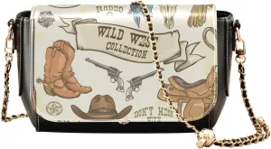 Crossbody Bags for Women Trendy Women's Black Shoulder Bag Small PU Leather Flap Cross Body Bag Handbags