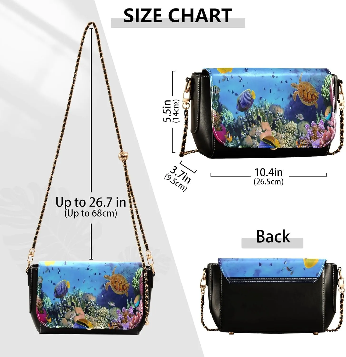 Crossbody Bags for Women Trendy Women's Black Shoulder Bag Small PU Leather Flap Cross Body Bag Handbags