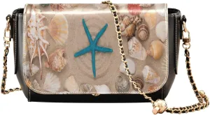 Crossbody Bags for Women Trendy Women's Black Shoulder Bag Small PU Leather Flap Cross Body Bag Handbags