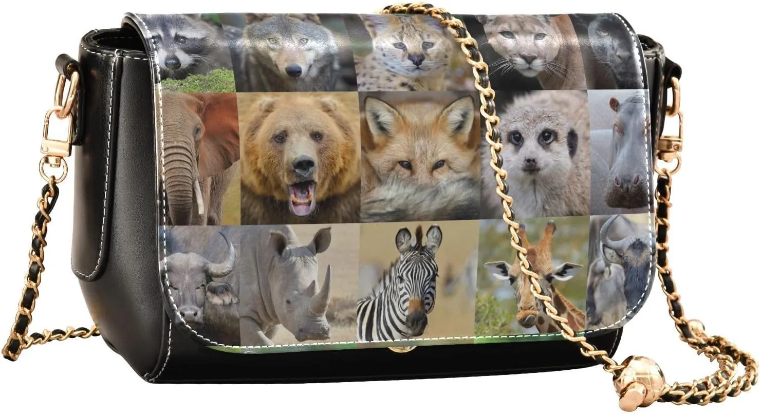 Crossbody Bags for Women Trendy Women's Black Shoulder Bag Small PU Leather Flap Cross Body Bag Handbags