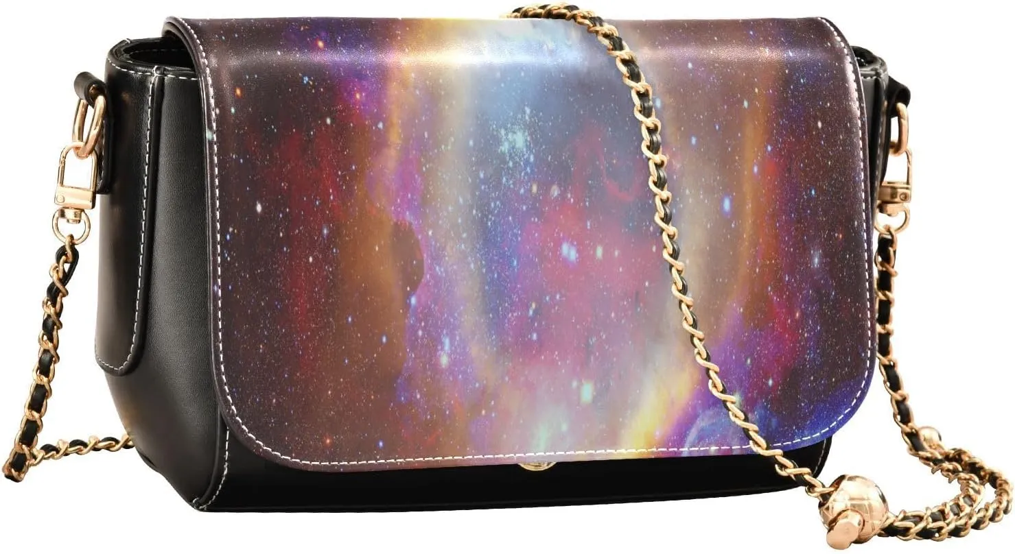 Crossbody Bags for Women Trendy Women's Black Shoulder Bag Small PU Leather Flap Cross Body Bag Handbags