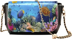 Crossbody Bags for Women Trendy Women's Black Shoulder Bag Small PU Leather Flap Cross Body Bag Handbags