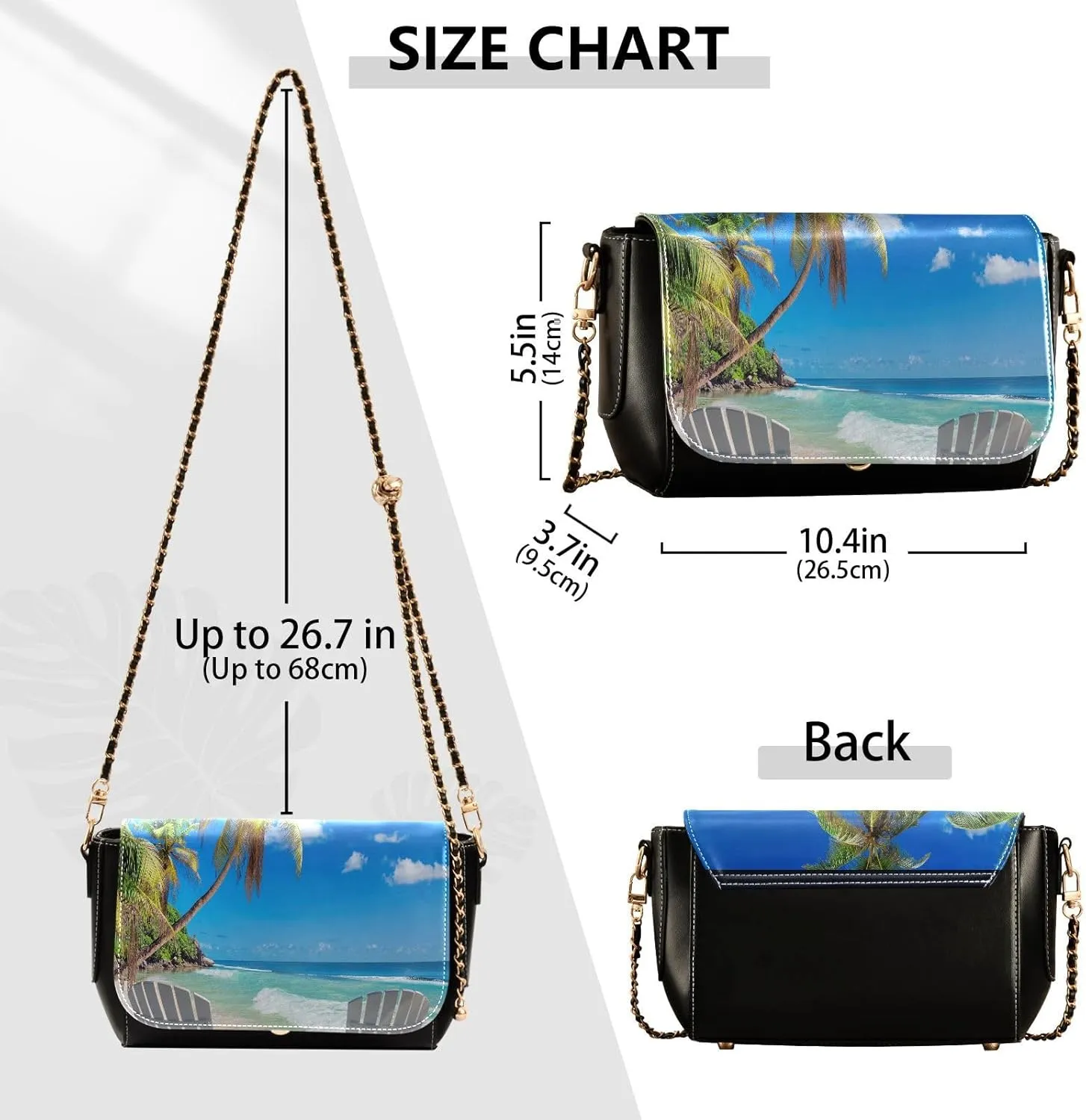 Crossbody Bags for Women Trendy Women's Black Shoulder Bag Small PU Leather Flap Cross Body Bag Handbags