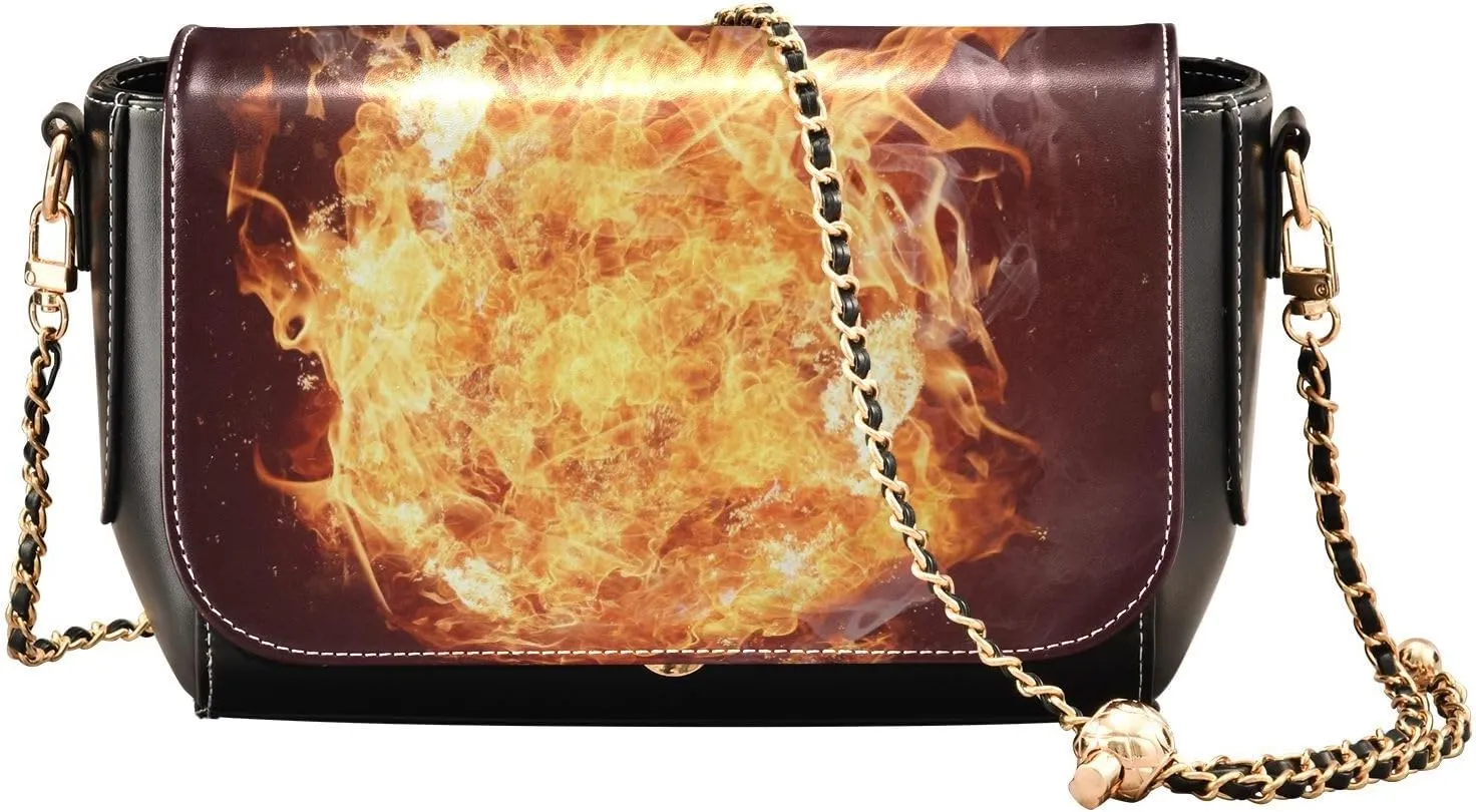Crossbody Bags for Women Trendy Women's Black Shoulder Bag Small PU Leather Flap Cross Body Bag Handbags