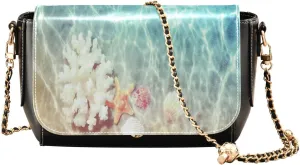 Crossbody Bags for Women Trendy Women's Black Shoulder Bag Small PU Leather Flap Cross Body Bag Handbags