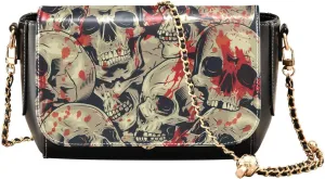Crossbody Bags for Women Trendy Women's Black Shoulder Bag Small PU Leather Flap Cross Body Bag Handbags