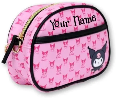 Crossbody Bags with Disney, Bluey and Hello Kitty Characters Licensed Purse Personalized and Non-Personalized Options