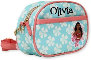 Crossbody Bags with Disney, Bluey and Hello Kitty Characters Licensed Purse Personalized and Non-Personalized Options