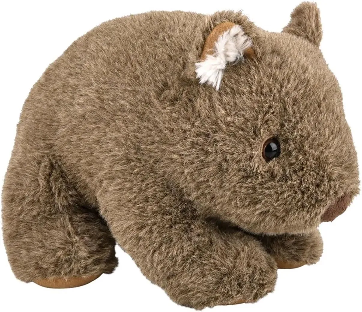 Curious Minds Busy Bags 1 Plush Wombat Stuffed Animal Toy - Plushie Stuffie Australian - Adorable Soft and Cuddly Mini Animal Plushie Plushy