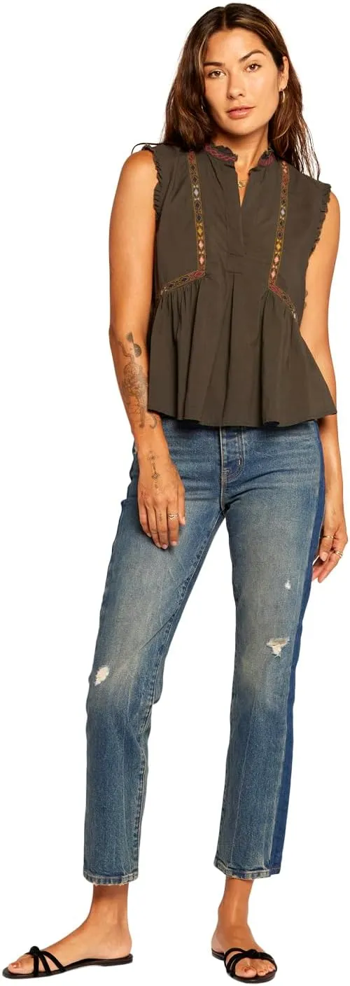 Current/Elliott Women's The Solace Sleeveless Blouse