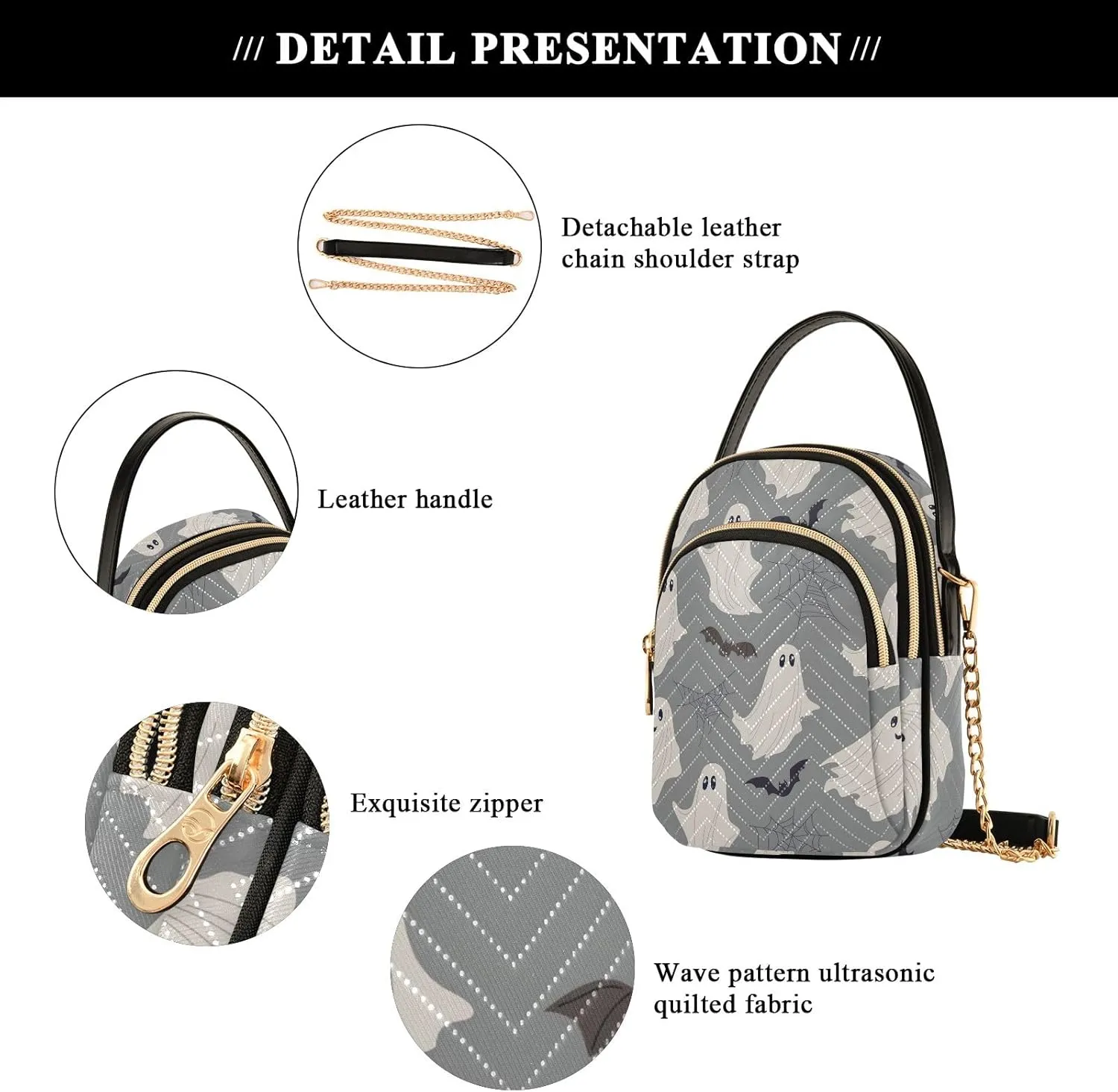 Cute Cartoon Small Shoulder Bags for Women Crossbody Small Purse with Handle
