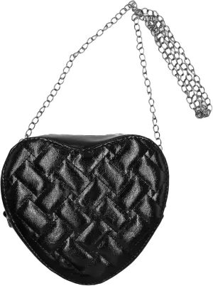 Cute Heart Shape Shoulder Bag Crossbody Handbags Coin Change Purse for Little Girls Toddlers