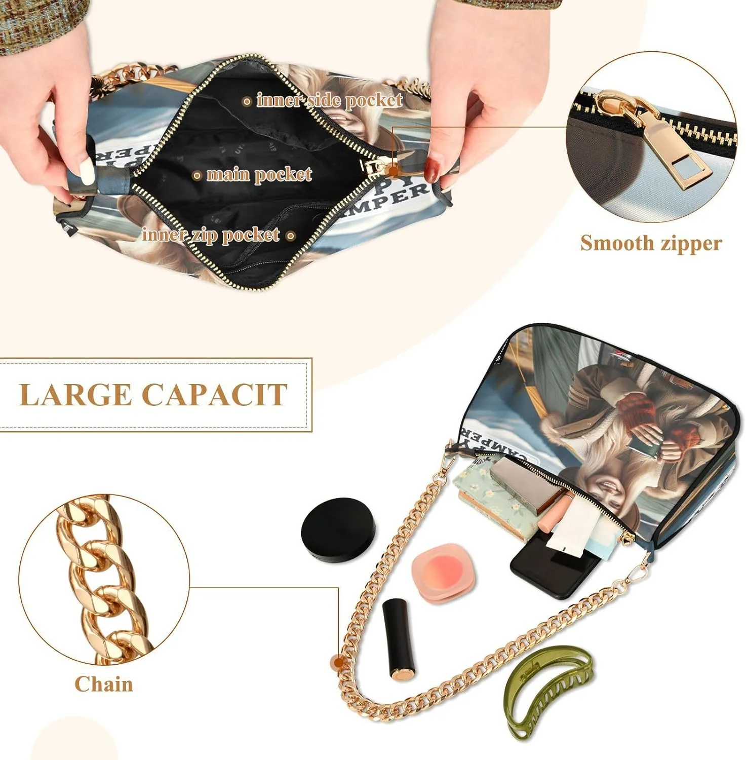 Deep Dark Gray Mini Purses for Women, Womens Shoulder Bags Crossbody