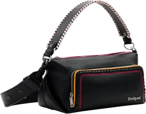 Desigual M Embroidered Shoulder Bag