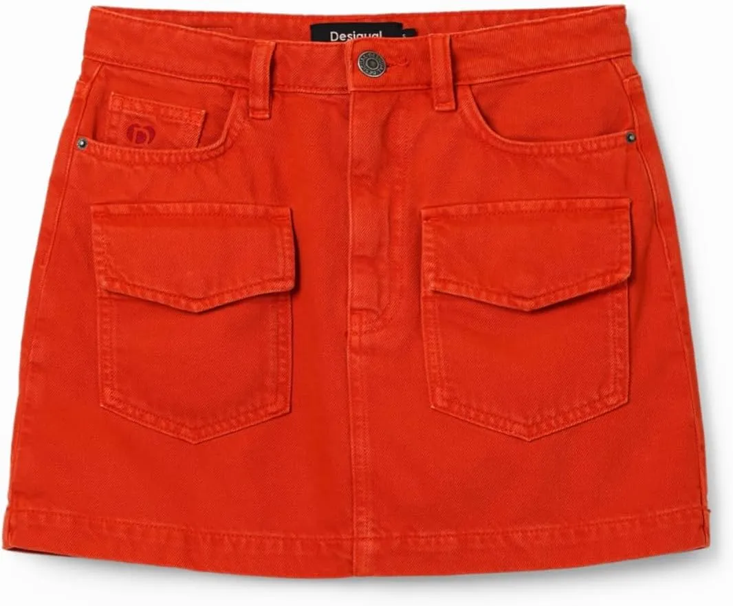 Desigual Women's Woman Denim Skirt Mini
