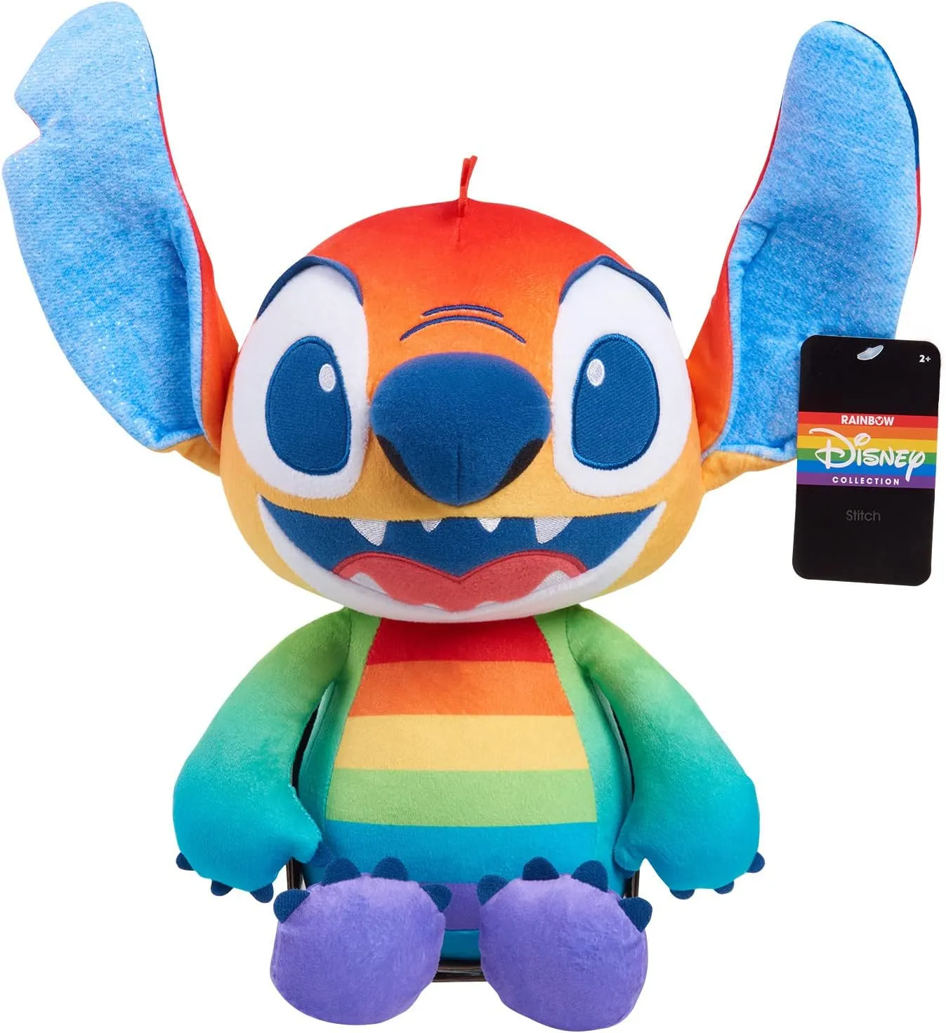 Disney Pride 16-inch Large Plush Stuffed Animal – Stitch, Alien, Soft Plushie