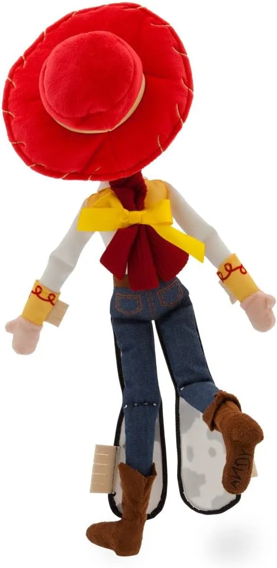 DISNEY STORE Official Toy Story Plush, Jessie, Iconic Cuddly Toy Character with Embroidered Eyes and Soft Plush Features, Suitable for All Ages