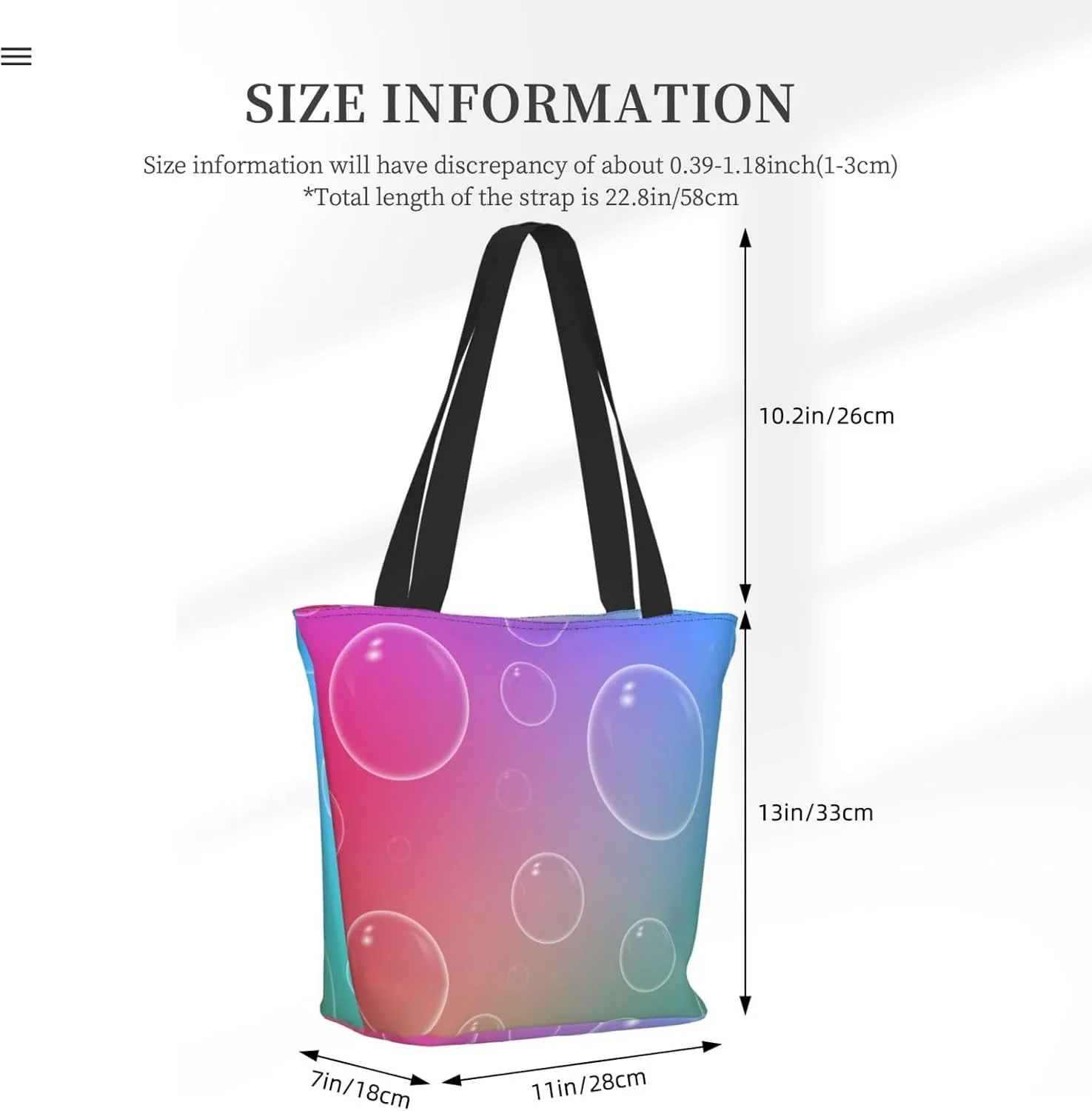 Dna Tote Bag for Women, Travel Tote Handbags for Gym