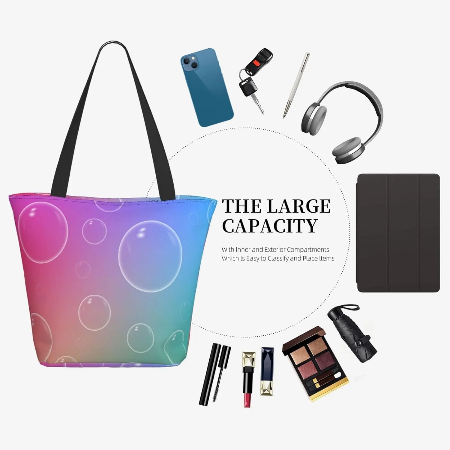 Dna Tote Bag for Women, Travel Tote Handbags for Gym