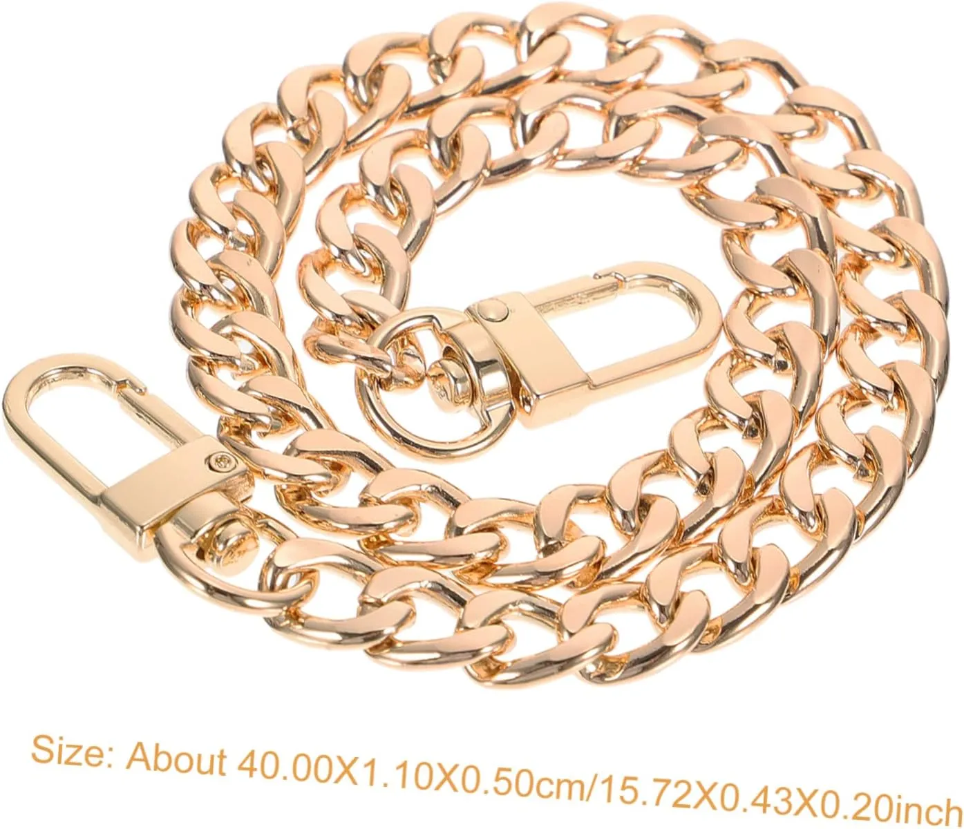 DOITOOL 5pcs Tote Bag Chain Safe Alloy Material Handbag Replacement Chain Stylish