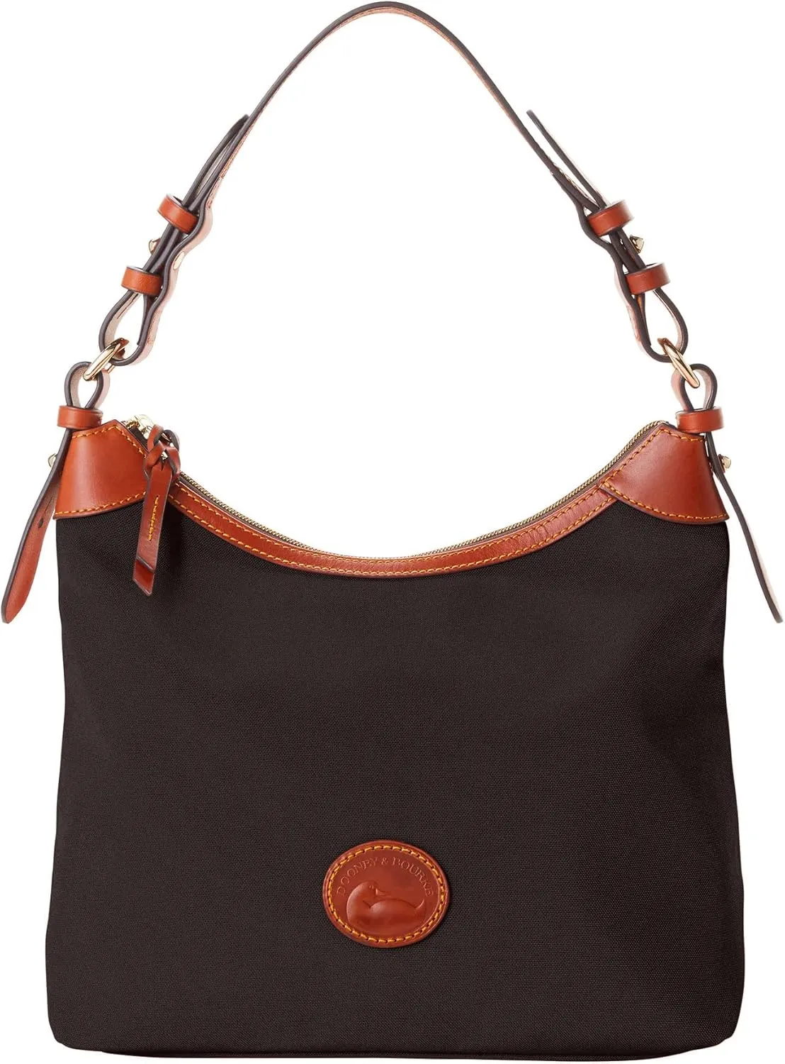 Dooney & Bourke Women's Large Erica Shoulder Bag in Nylon, with Adjustable and Detachable Shoulder Strap