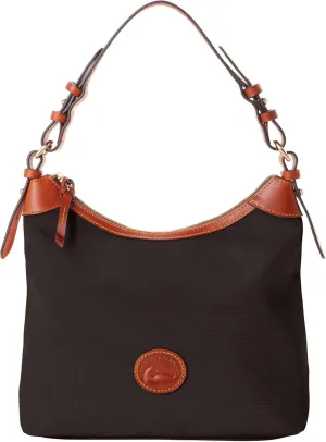Dooney & Bourke Women's Large Erica Shoulder Bag in Nylon, with Adjustable and Detachable Shoulder Strap