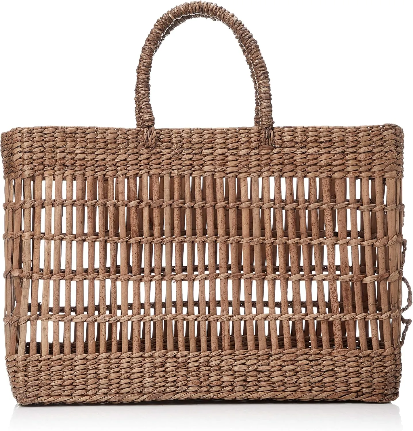 Earthmaid 47-3738BR BANCUAN SHEER TOTE L E5345 473737 Brown