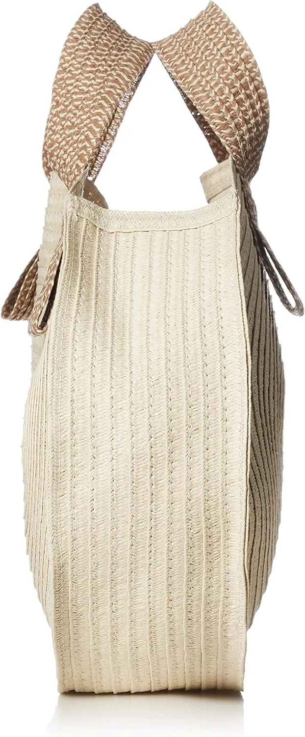 Earthmaid E5412 473945 47-3946OWH BLADE OVAL TOTE Off-White