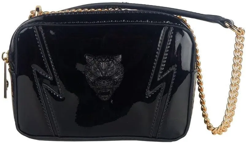 Elegant Black Chain Strap Shoulder Women's Bag