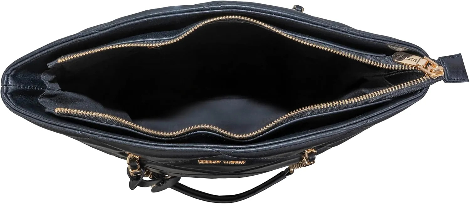 ELLEN TRACY Quilted & Studded Handbag Crossbody Bag