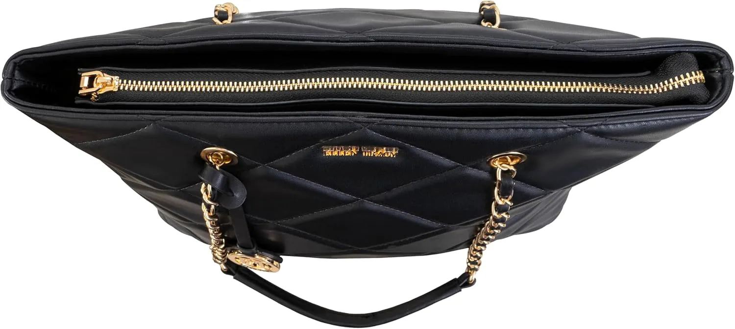 ELLEN TRACY Quilted & Studded Handbag Crossbody Bag