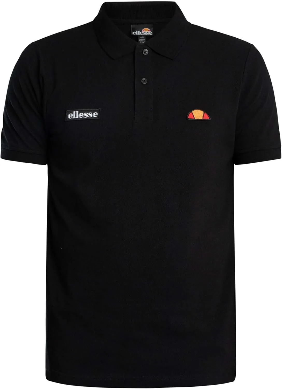 Ellesse Men's Monvali Polo Shirt, Black