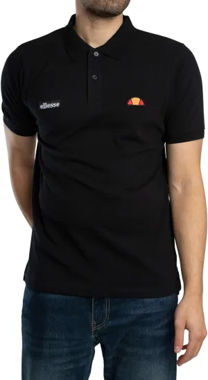 Ellesse Men's Monvali Polo Shirt, Black