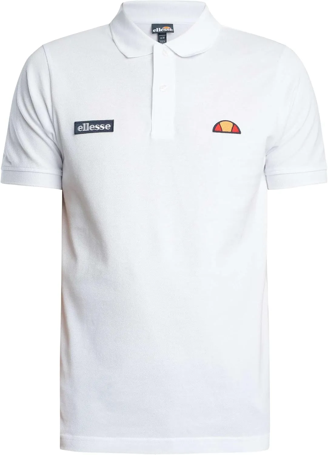 Ellesse Men's Monvali Polo Shirt, White