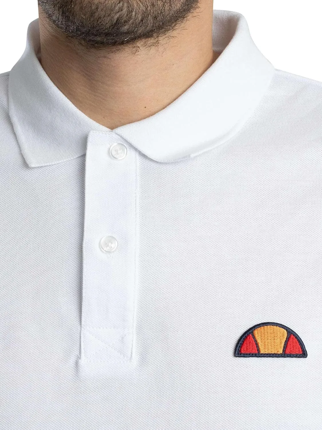 Ellesse Men's Monvali Polo Shirt, White
