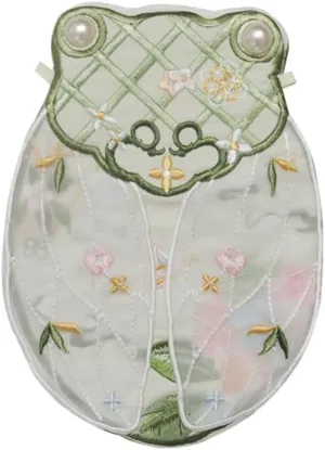 Embroi cross body bag,purse,Retro Bag Embroidered Double-Sided Versatile Chinese Style Hanfu Accessories Bags