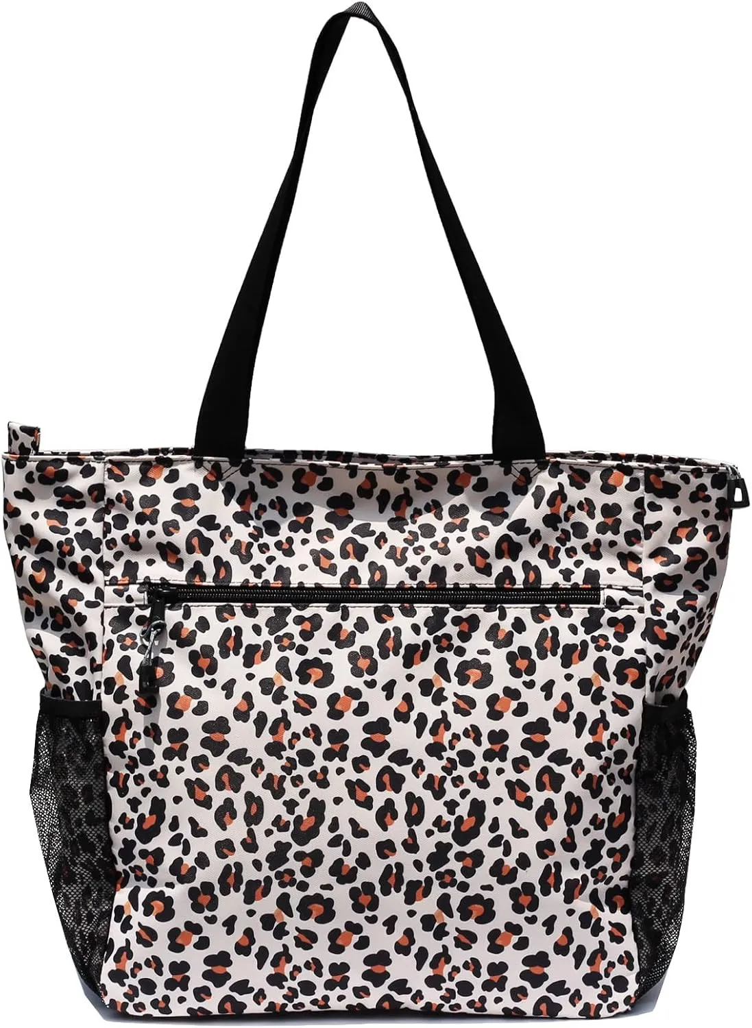 ESVAN Original Floral Tote Bag Large Shoulder Bag with Multi Pockets for Gym Travel Beach Daily Bags