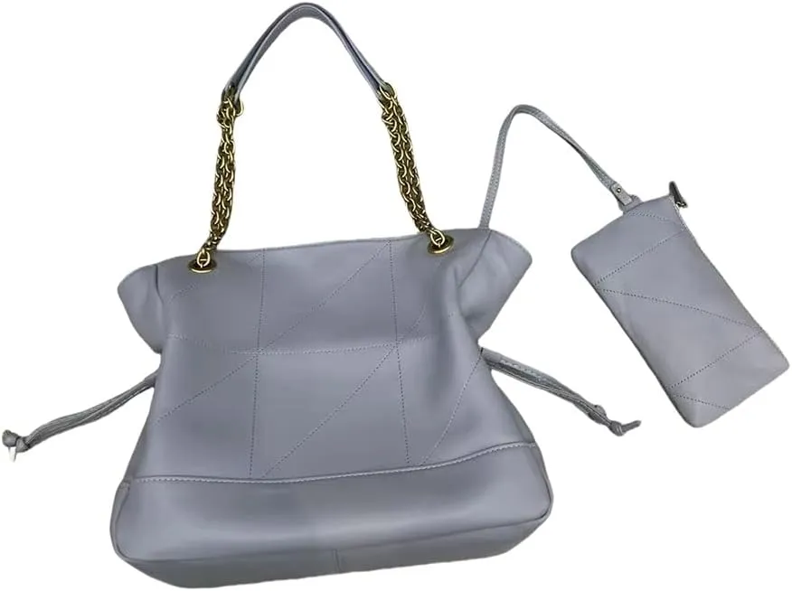 EvaLuLu Leather Quilted Bag