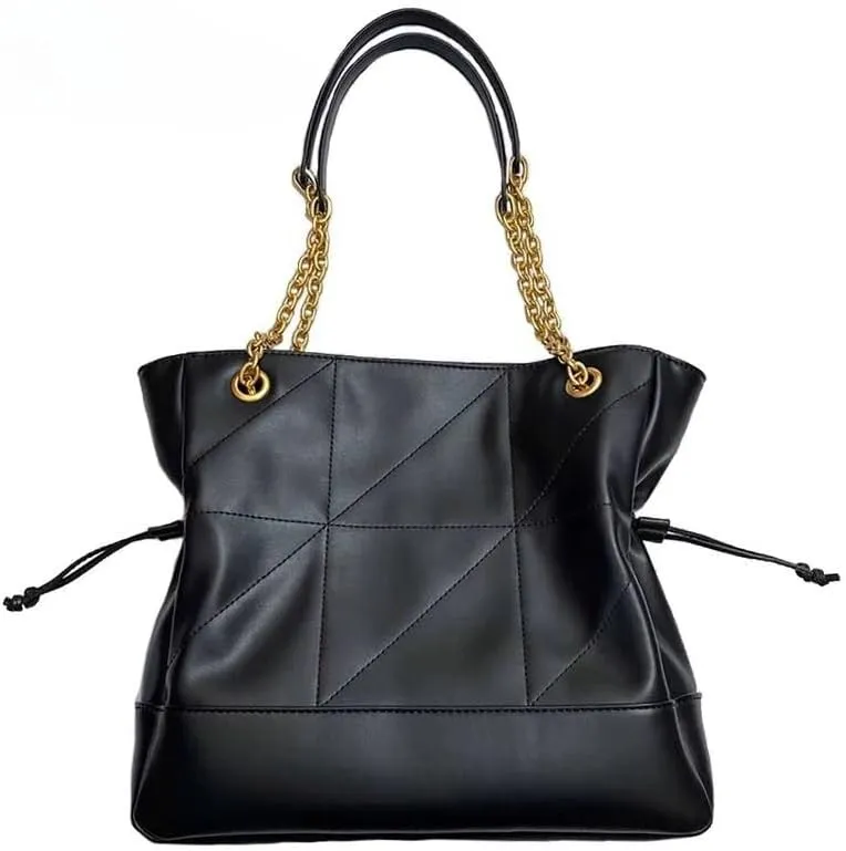 EvaLuLu Leather Quilted Bag