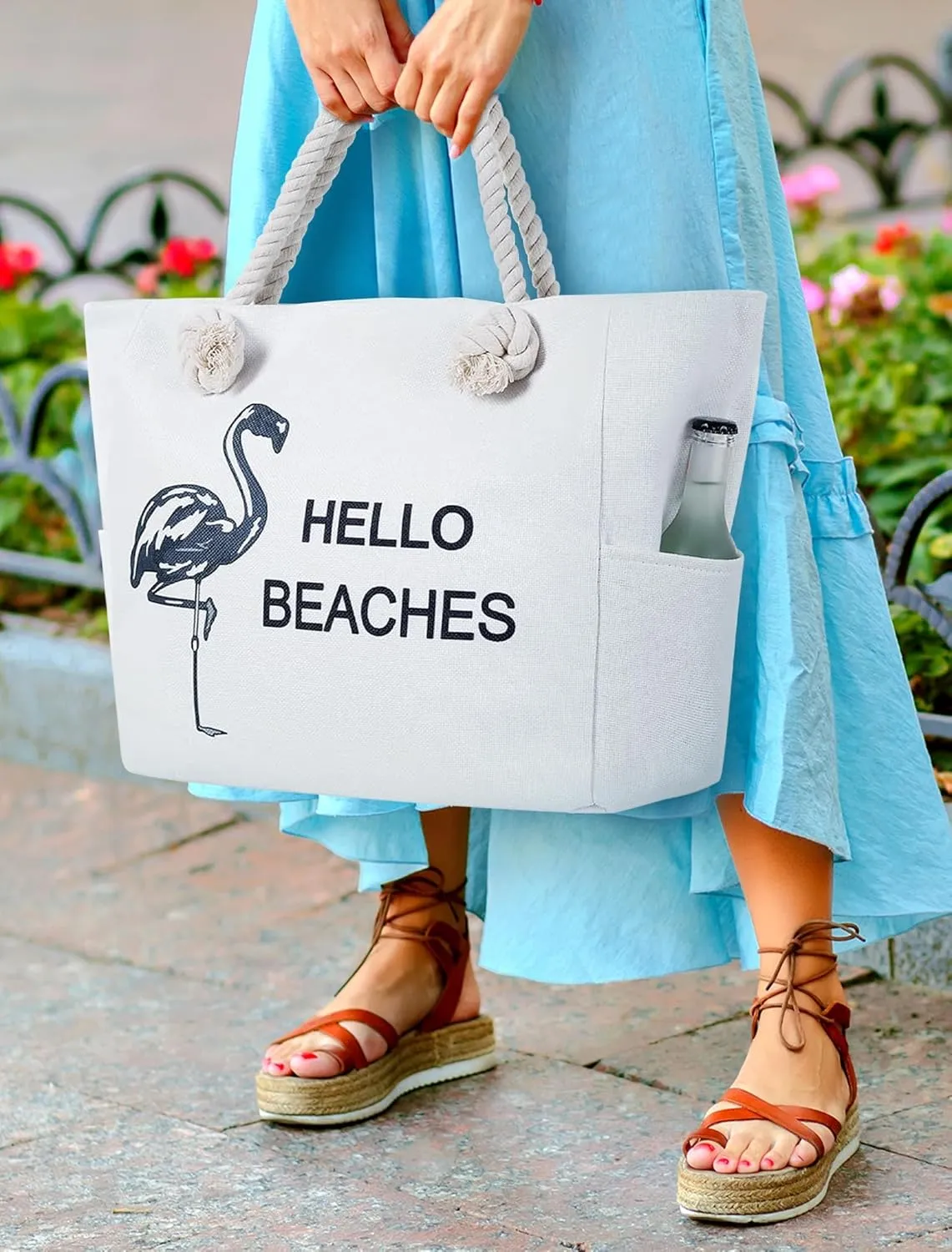 Extra Large Beach Bag Tote Bags Women Oversized XL Waterproof Vacation Canvas Personalized