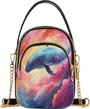 Fantasy Flowers And Birds Womens Shoulder Purse, Crossbody Shoulder Bag, Crossbody Handbags for Women
