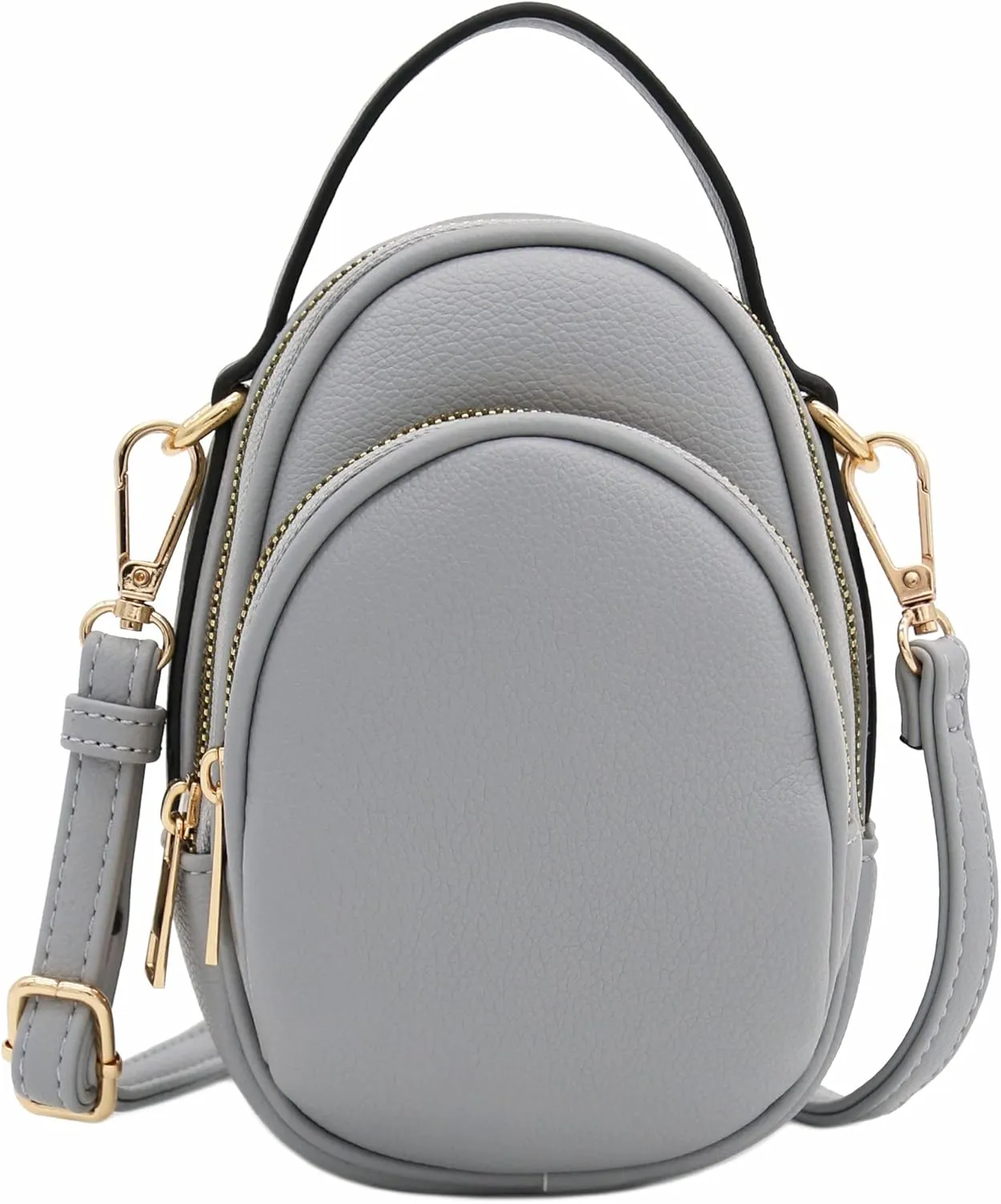 FashionPuzzle Two Compartment Mini Crossbody Bag