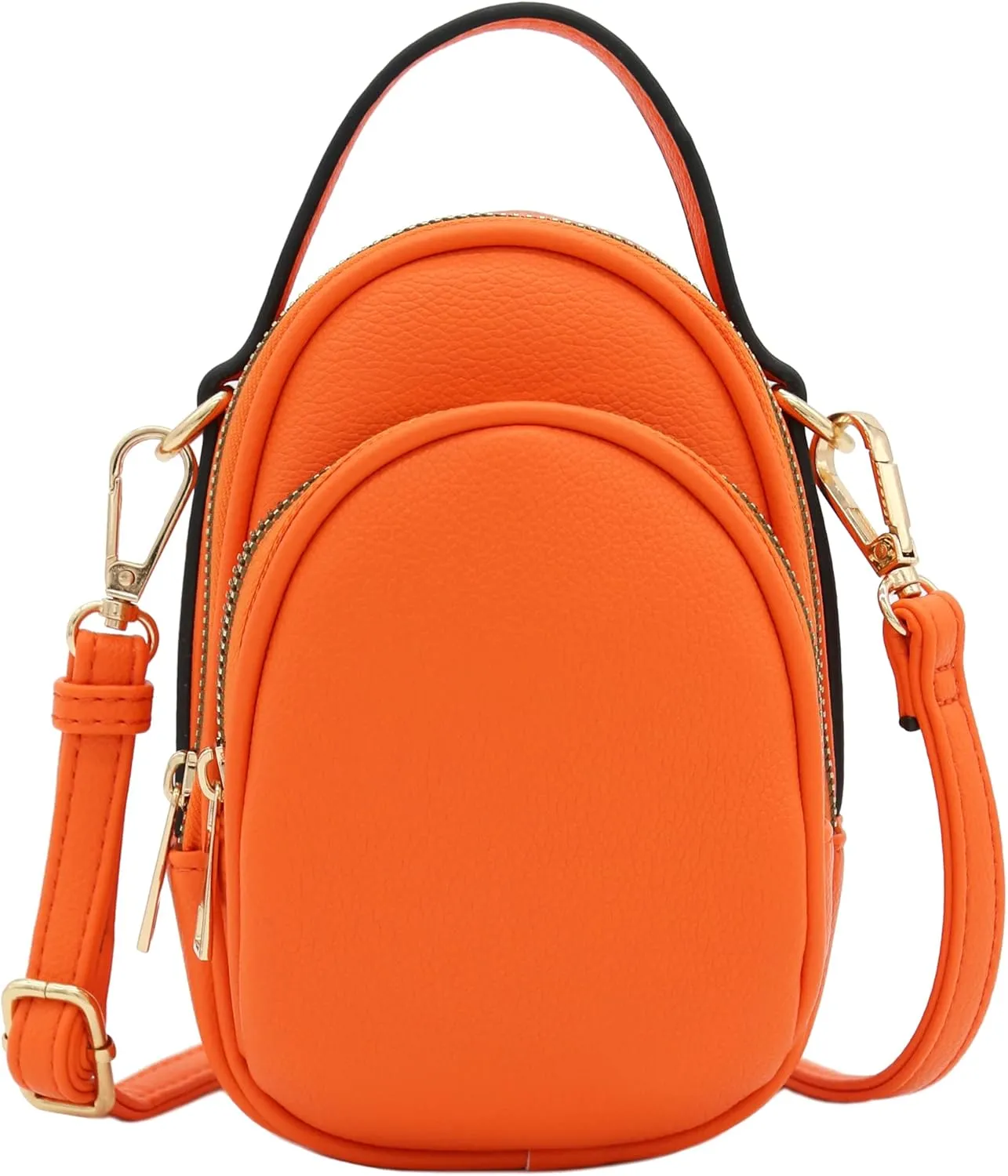 FashionPuzzle Two Compartment Mini Crossbody Bag