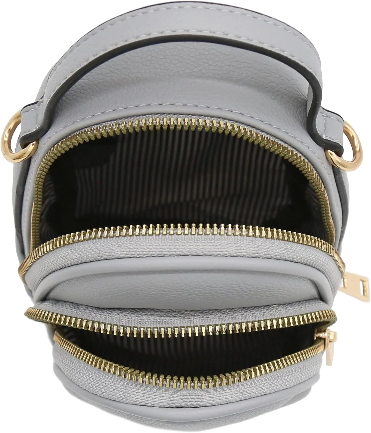 FashionPuzzle Two Compartment Mini Crossbody Bag